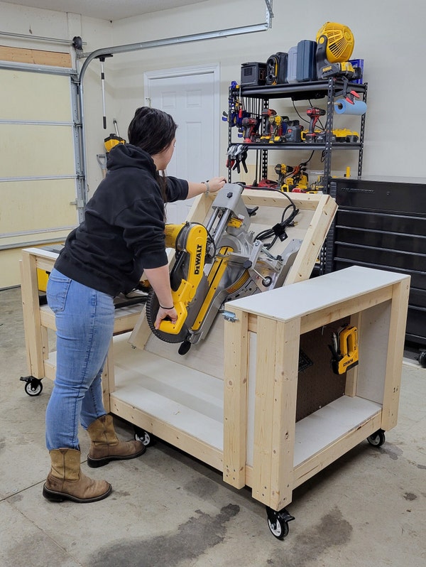 DIY Mobile Dust Collector Cart Digital Cut List/ Plans Etsy Canada