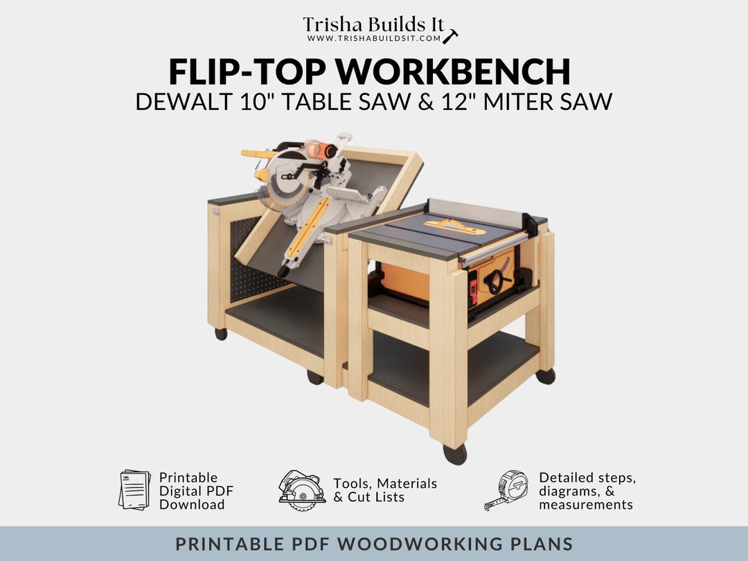 Compact Flip-top Workbench (DEWALT 10