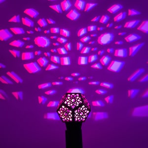 BulbGeo || LED Shadow Light || Lotus Dodecahedron