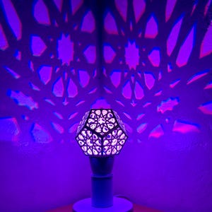 Star Rosette || Bulbgeo Geometric LED shadowbulb