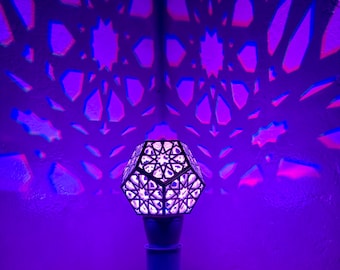 Star Rosette || Bulbgeo Geometric LED shadowbulb