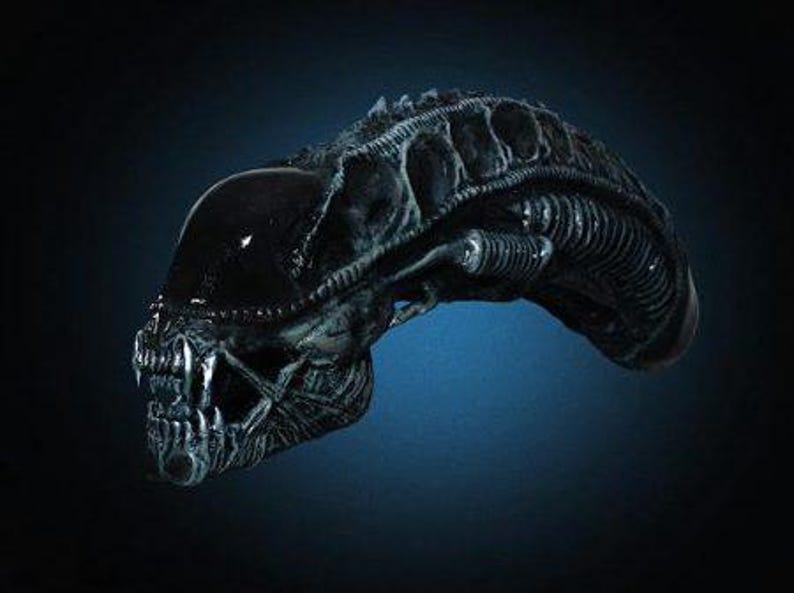 Alien Xenomorph Full Scale Head Prop Replica - Etsy