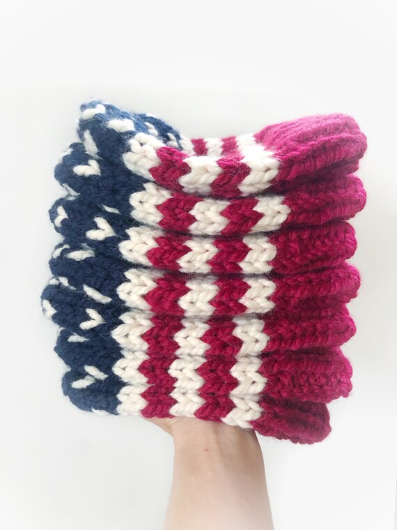 American Flag Patriotic Beanie | Etsy 