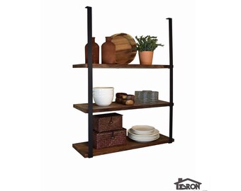 Ceiling Mounted Floating Shelf Brackets Etsy