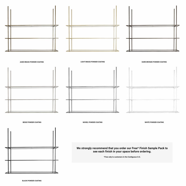 Oslo 1 Bracket Suspended Ceiling-Mounted Shelf Bracket Price is Per 1 Bracket image 5