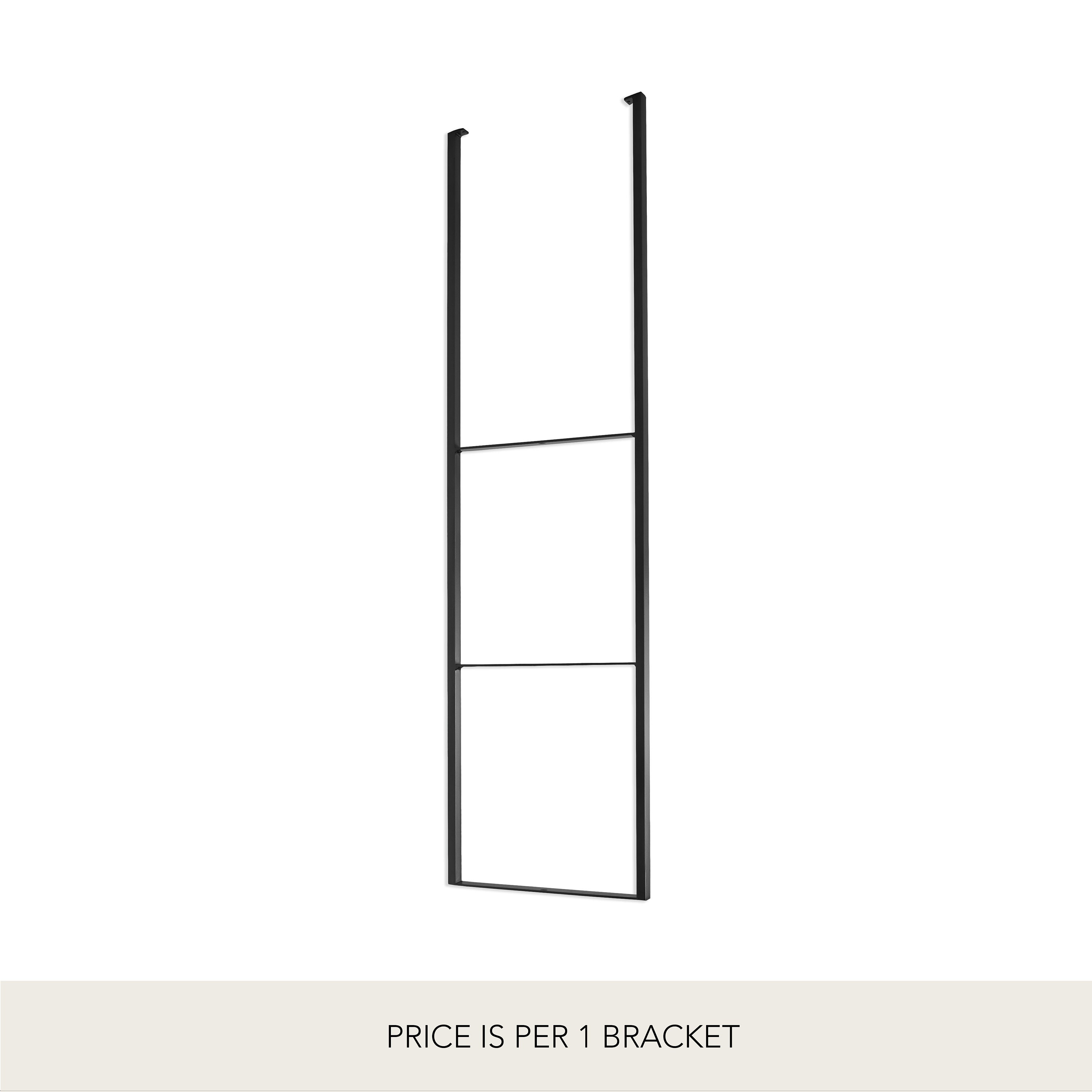 Cavalletto Portabici per Pneumatici in Acciaio 59x41x38 cm Nero