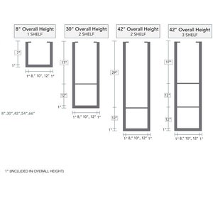 Oslo 1 Bracket Suspended Ceiling-Mounted Shelf Bracket Price is Per 1 Bracket image 4