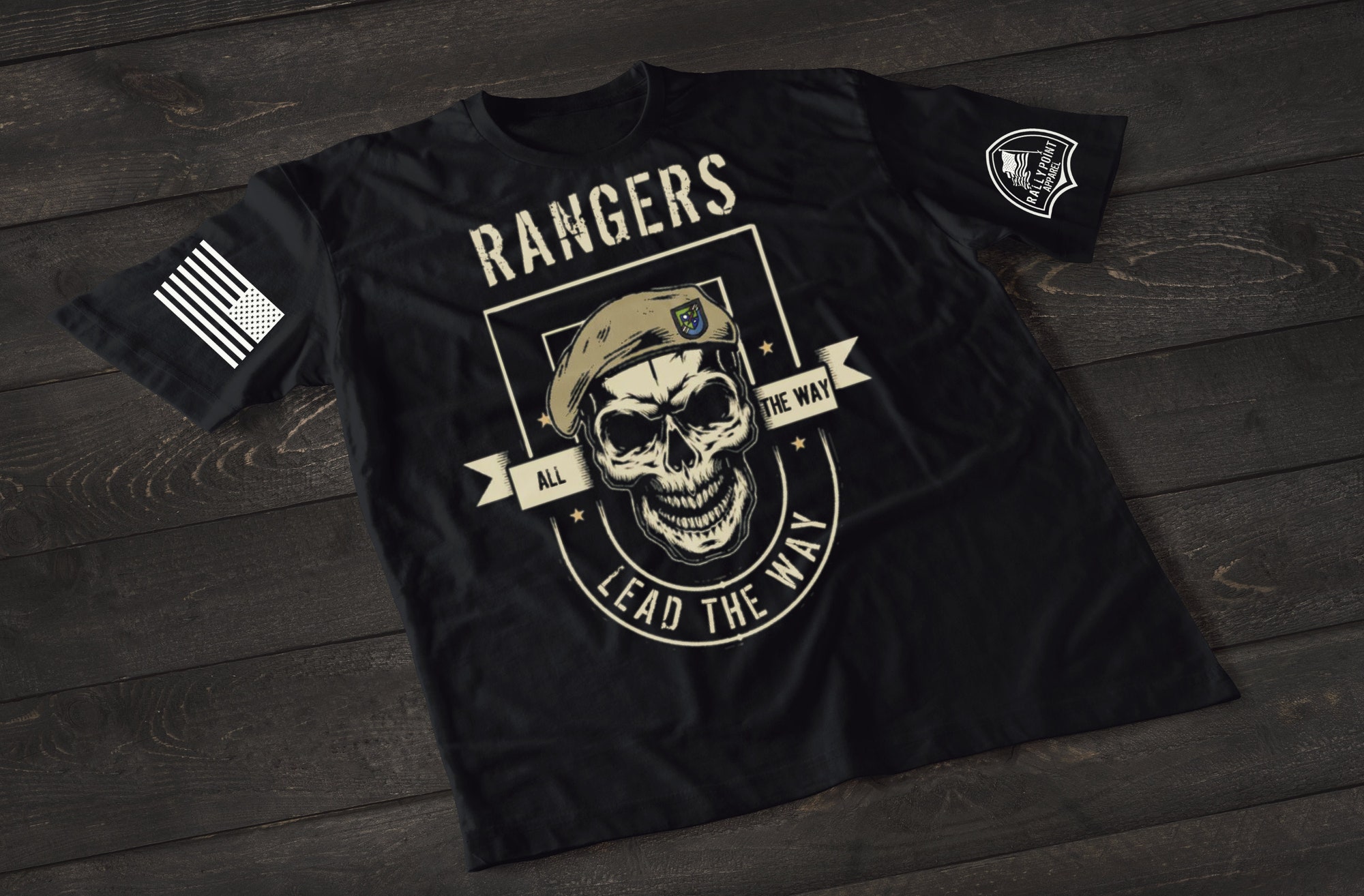 Discover Rangers Lead the Way Patriotic T-shirt