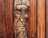 Tree Spirit Wood Carving Made From Driftwood