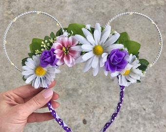 Daisy Duck Reversible Floral Wire Mouse Ears