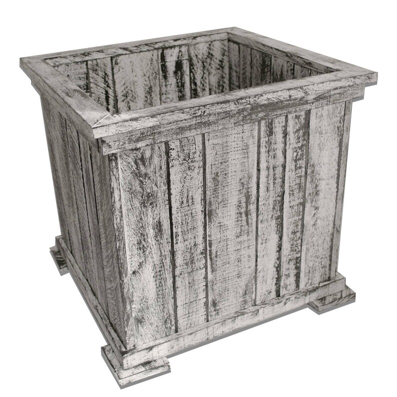 Custom Reclaimed Wood Planters Etsy