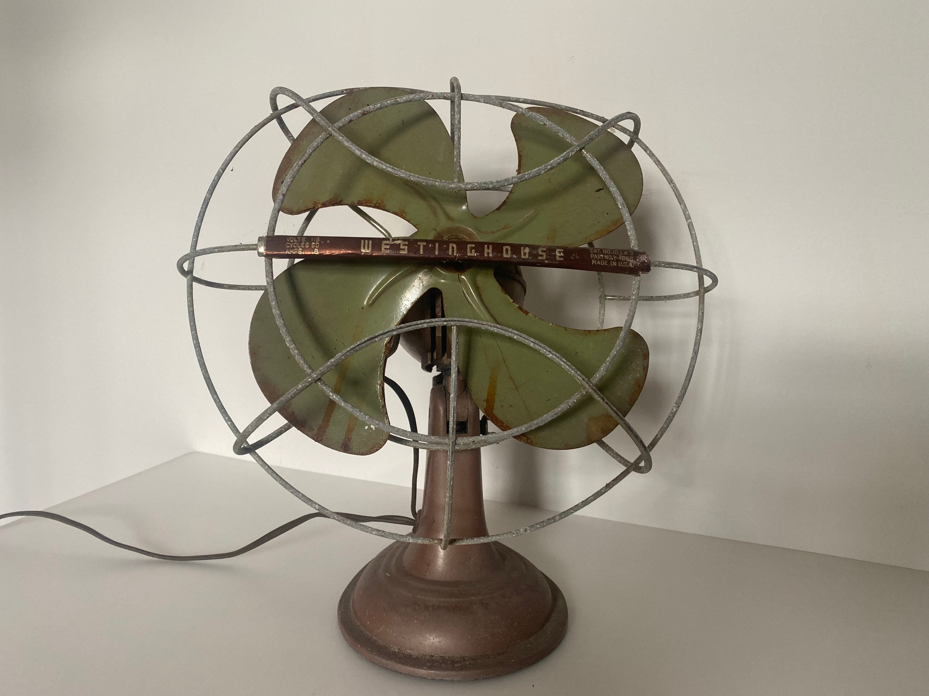 Vintage Westinghouse Desktop Fan / for Parts or Repair - Etsy