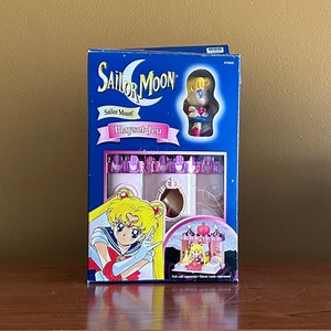 Rare 1997 Sailor Moon Mini Castle Playset 2” foldout set vintage - Main Image