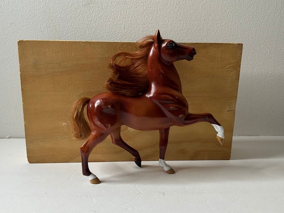 Vintage Reeves Breyer Horse Vintage Brown Horse Brushable Hair