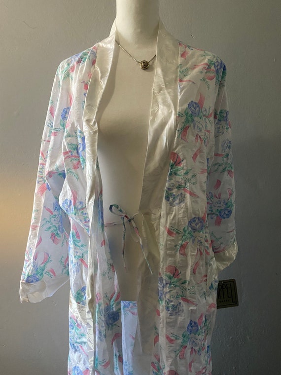 Vintage Appel NWT belted Floral robe / Vintage lo… - image 7