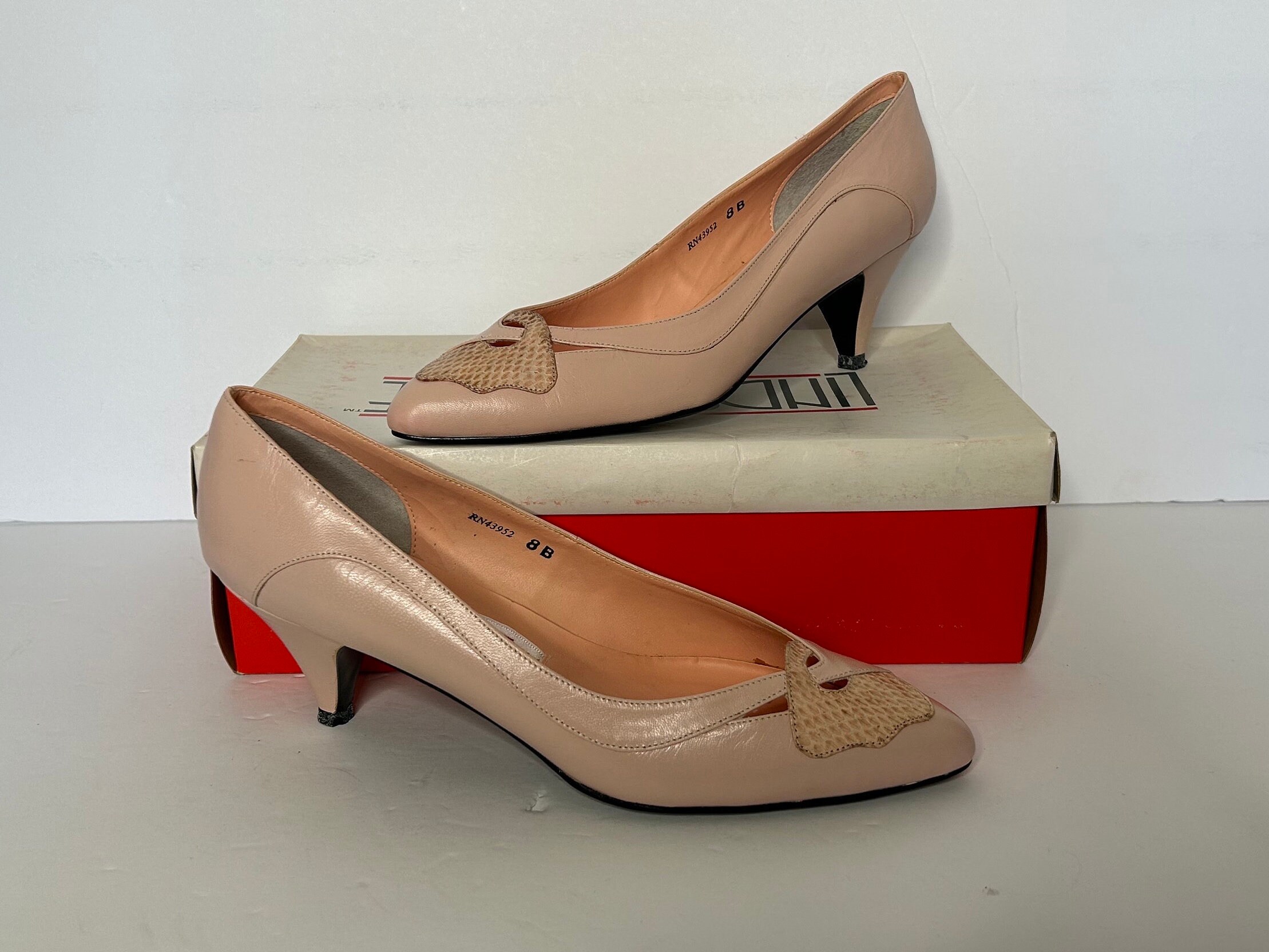Kitten Heel Size 8 Etsy