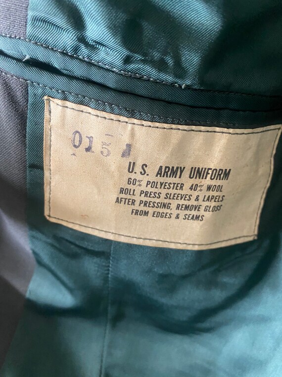 US Army service uniform coat / green dress blazer / … - Gem