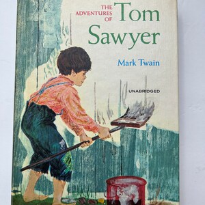 The Adventures of Tom Sawyer, Mark Twain 1965 Hardcover / American ...