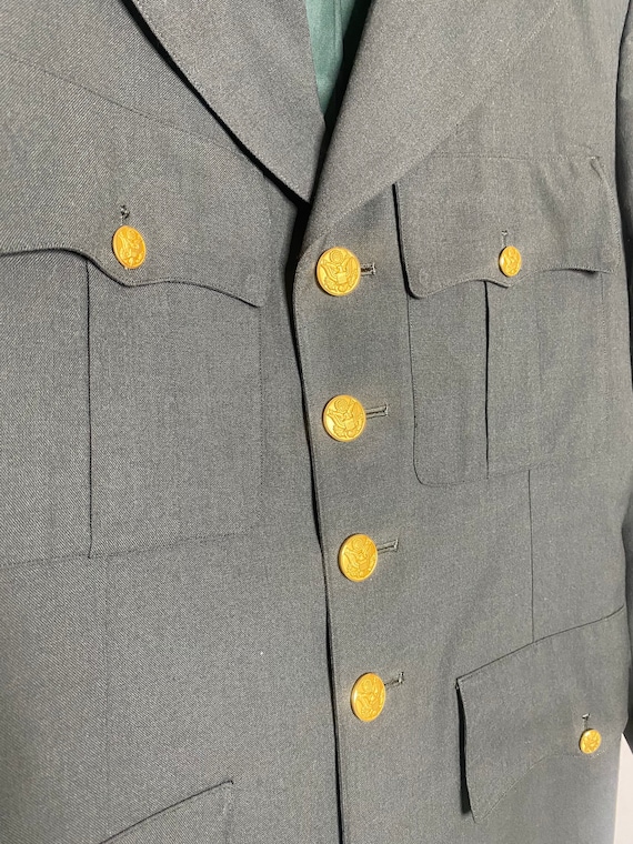 US Army service uniform coat / green dress blazer / … - Gem