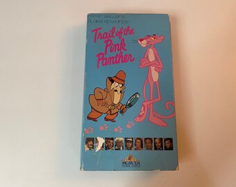 Trail of the Pink Panther -VHS - 1982 / 1980s movies / vintage VHS