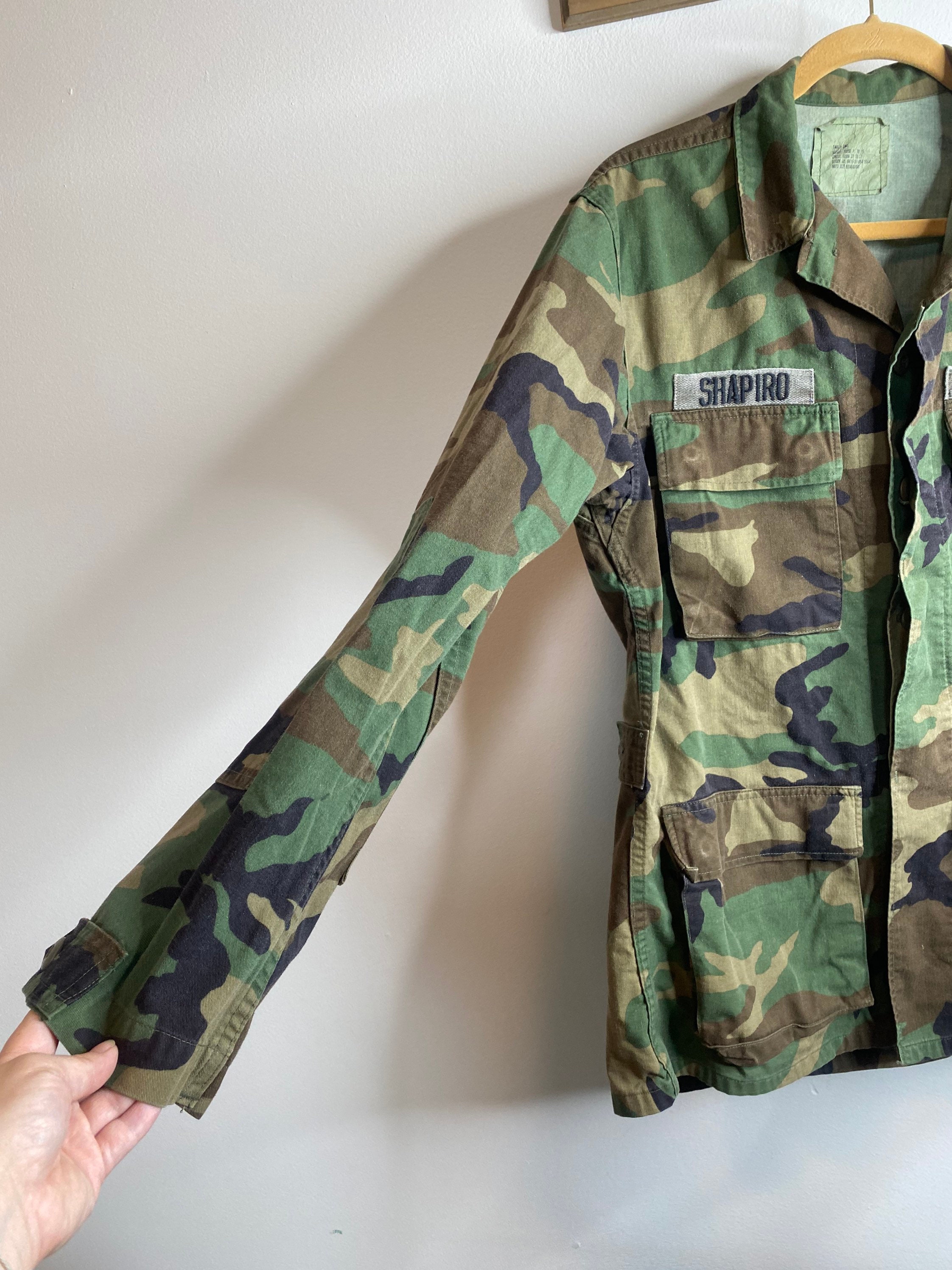 Authentic Vietnam Era US ARMY Camo Military Issued Combat