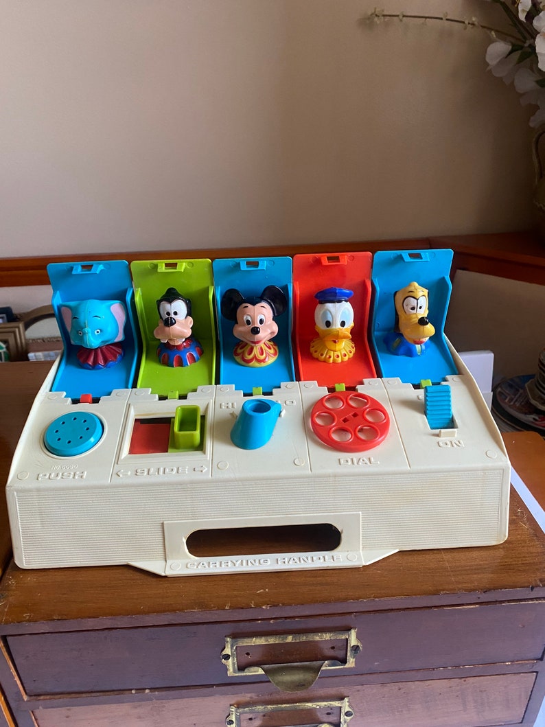 Rare 1960s Disney Pop up Toy by Kohner Bros - Etsy
