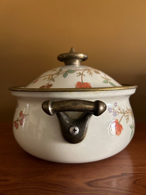 Beautiful Vintage Enamel Cookware