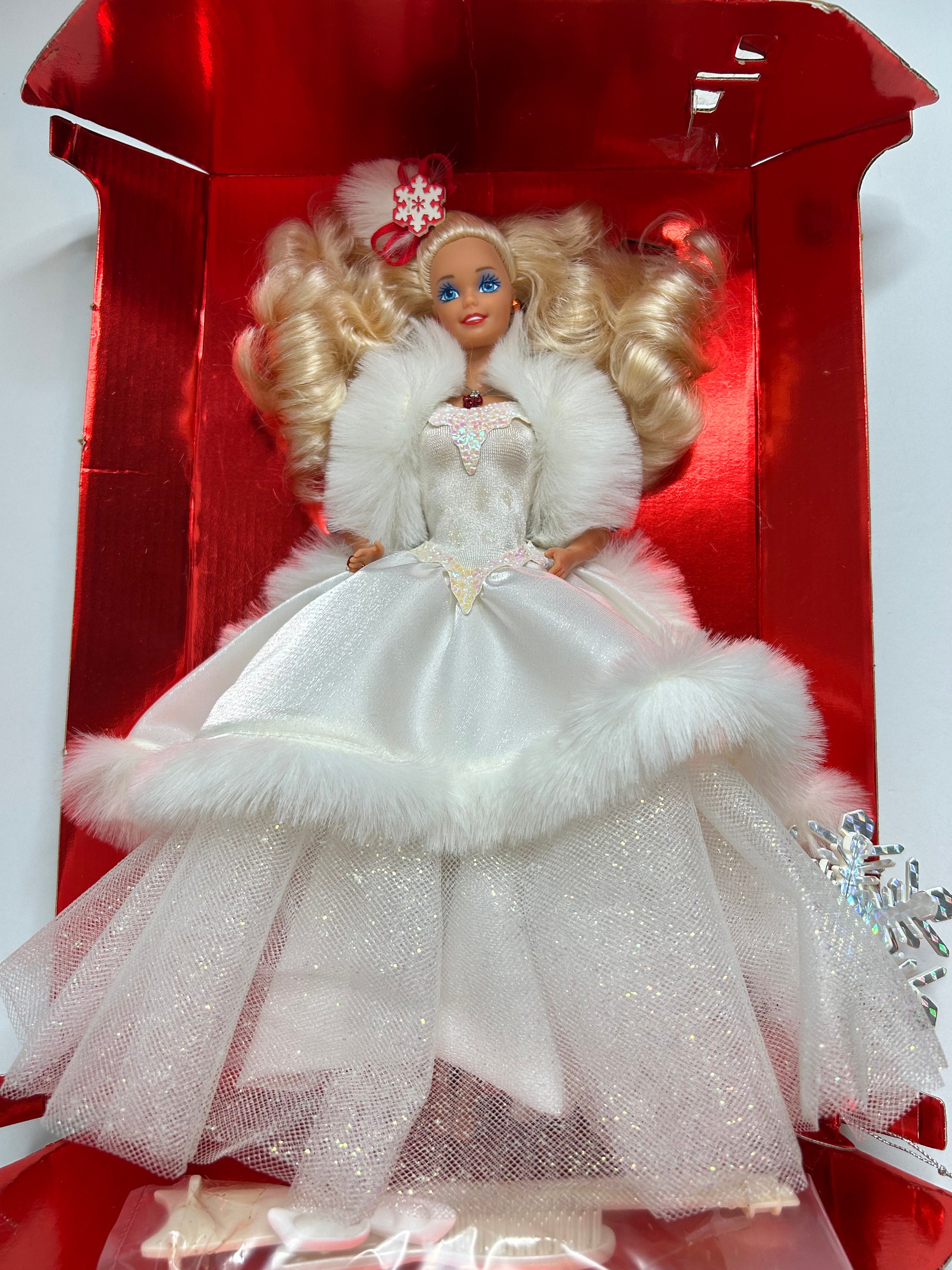 1989 Happy Holidays Barbie / Special Edition Barbie Doll / - Etsy