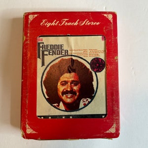 Freddy Fender 8-track tape The Story of an “Overnight Sensation” / 1970s music
