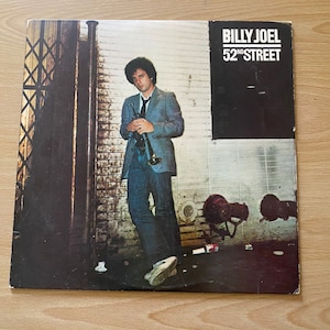Billy Joel 52nd Street LP vinyl record (CBS 1978)