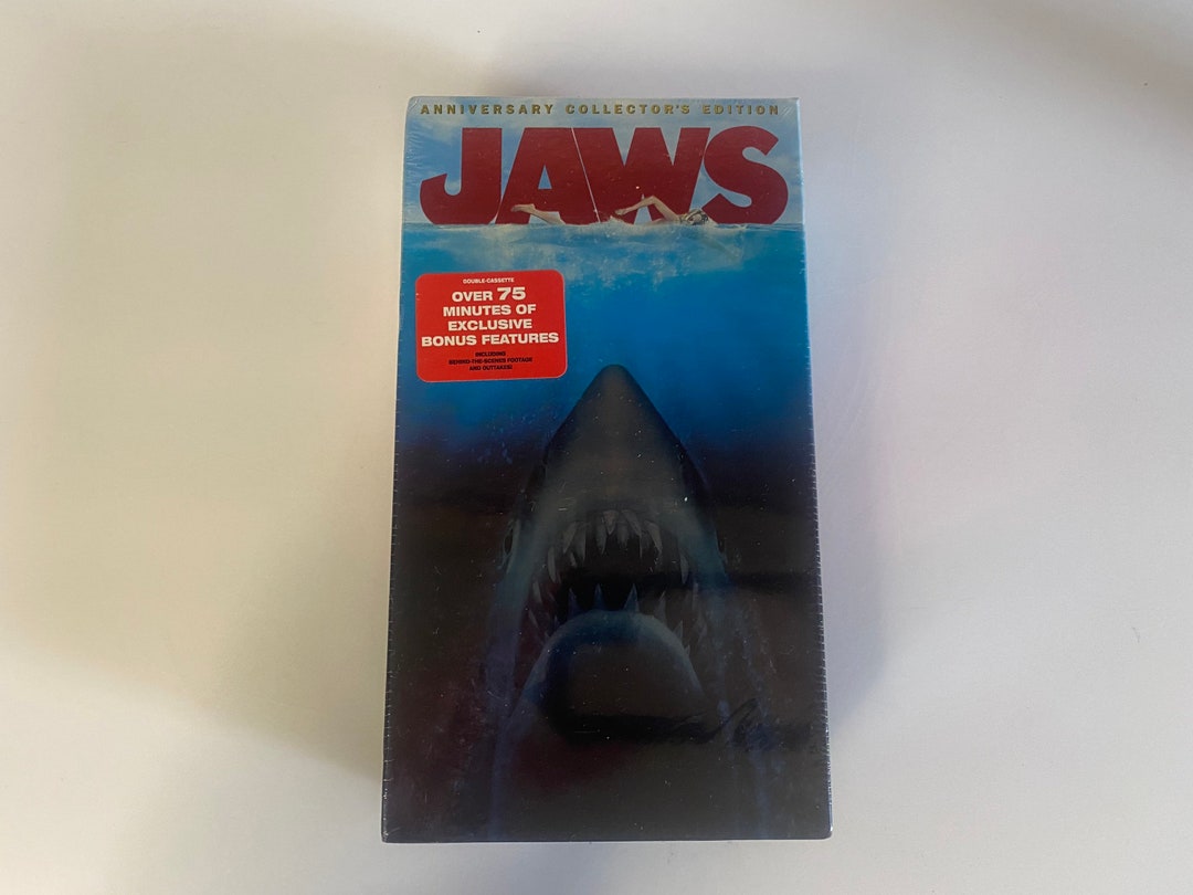 Sealed JAWS VHS Tape 2000 Anniversary Collectors Edition Etsy