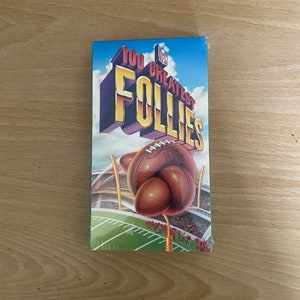 NFL’s 100 Greatest Follies - sealed VHS