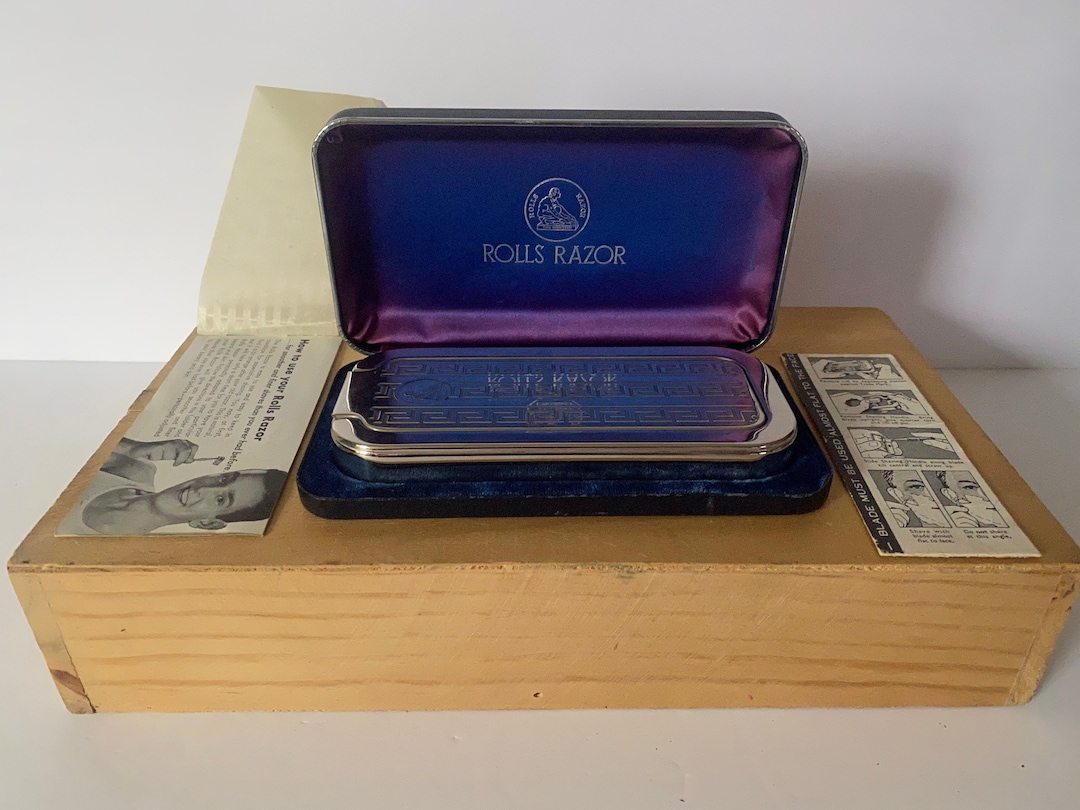 Vintage Rolls Razor With Case & Instructions Etsy
