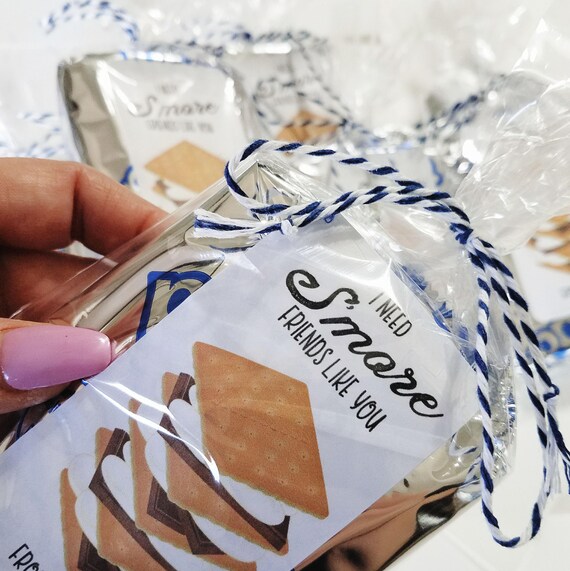 I Need S'more Friends Like You | S'more Valentine Printable Tag | Classroom Valentines | Camping Party Favors Il_570xn