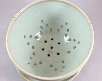 Ceramic Berry Bowls- Handmade Small Ceramic Colander