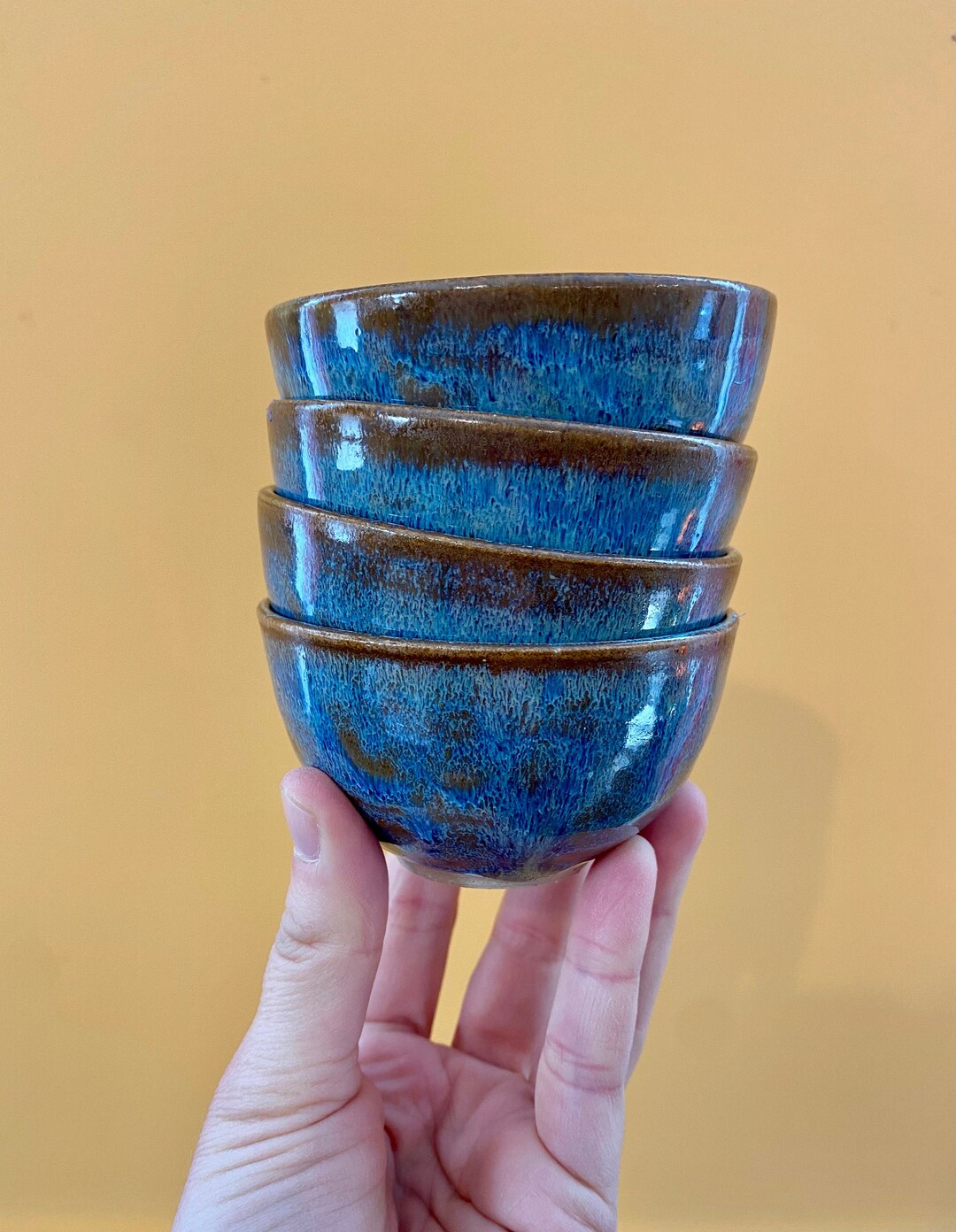 Set of 4 Ramekins Handmade Ceramic Ramekins Etsy