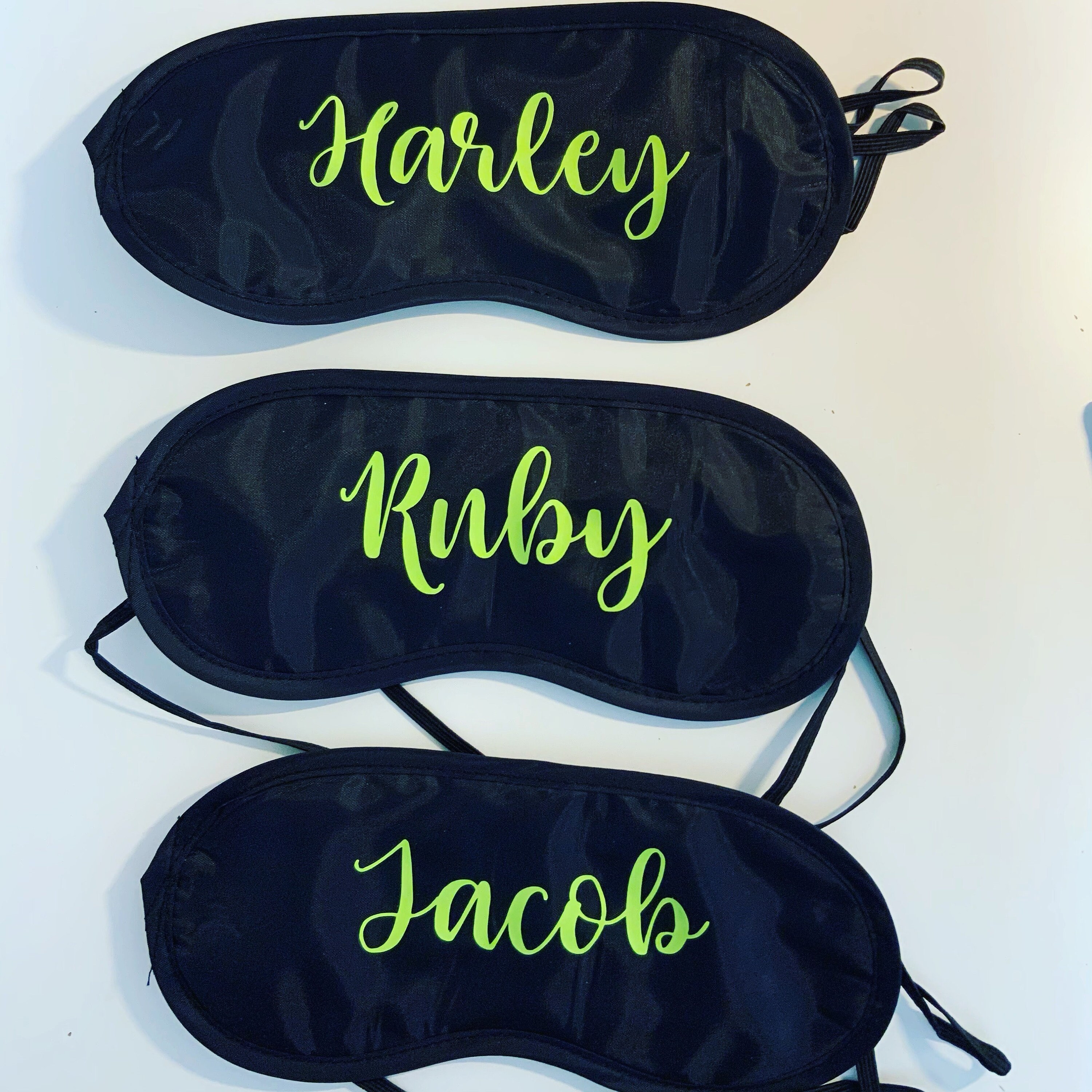 Personalised Sleep Mask. Eye Masks. Great for Sleepover Etsy UK