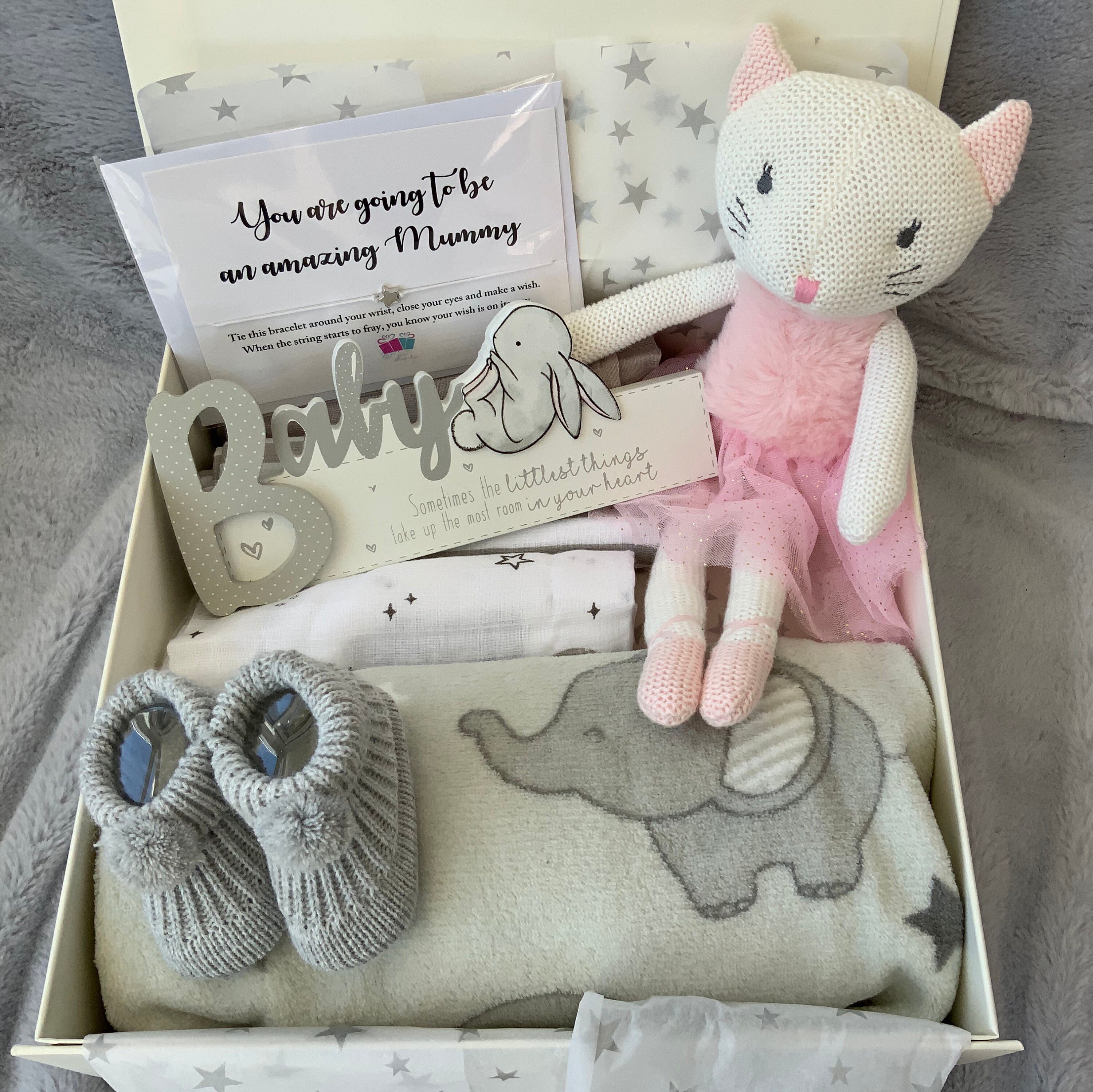 Baby Shower New Baby Gift Box. Personalised new baby gift or Etsy