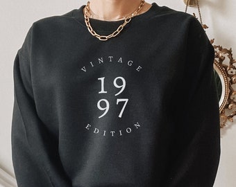 26th Birthday Sweatshirt | 26th Birthday Gift | 26th Birthday Shirt | Birth Year Sweatshirt | 1997 Sweatshirt | 1997 Crewneck | 1997 Sweater