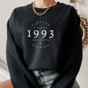 Vintage 1993 Sweatshirt: 31st Birthday Gift