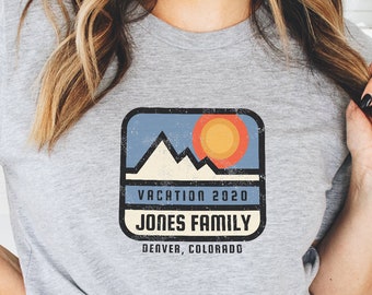 Custom Family Vacation Shirts: Matching Reunion Tees