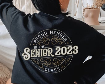 Senior Sweatshirt, Class of 2024 Sweatshirt, College Senior, High School Senior, 2024 Graduate, Class of 2024 Shirt, Gift for Her, for Him