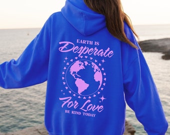 VSCO Hoodie, Oversized Hoodie, Trendy Hoodie, Tumblr Hoodie, Aesthetic Hoodie, Perfect gift, Aesthetic Clothes Trendy Y2k