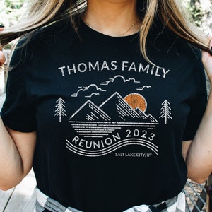 Family Reunion Shirt, Vintage Personalized, Reunion Party Shirt, Matching Reunion Shirts, Matching Family, Reunion Family T-Shirts, Custom