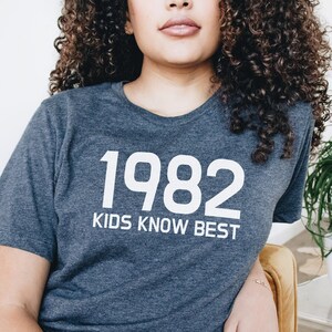 Vintage 1982 T-Shirt: 40th Birthday Gift, Retro Style