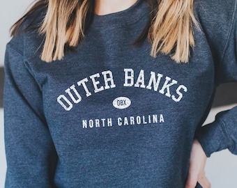 Outer Banks Sweatshirt: North Carolina OBX Crewneck