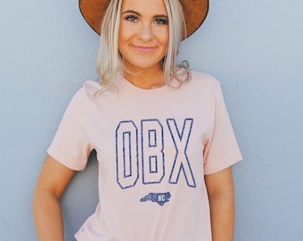 Minimalist OBX Shirt: Outer Banks North Carolina Tee