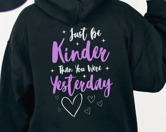 Kindness Hoodie, Oversized Hoodie, Trendy Hoodie, Tumblr Hoodie, Aesthetic Hoodie, Perfect gift, Aesthetic Clothes Trendy Y2k