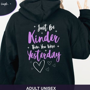 Kindness Hoodie, Oversized Hoodie, Trendy Hoodie, Tumblr Hoodie, Aesthetic Hoodie, Perfect gift, Aesthetic Clothes Trendy Y2k