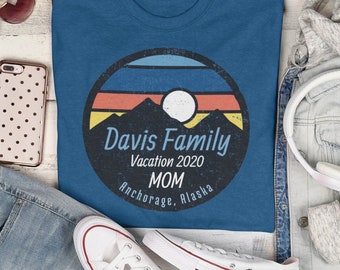 Custom Family Vacation T-Shirts: Matching Group Travel Tees
